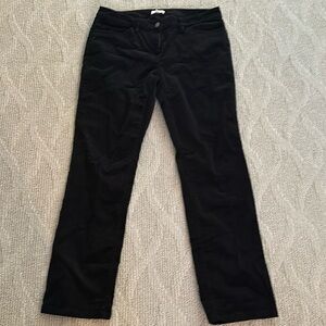 Eileen Fisher black courdory pants